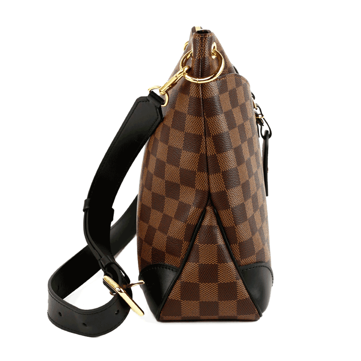 side view of Louis Vuitton Damier Ebene Canvas & Leather Odéon MM