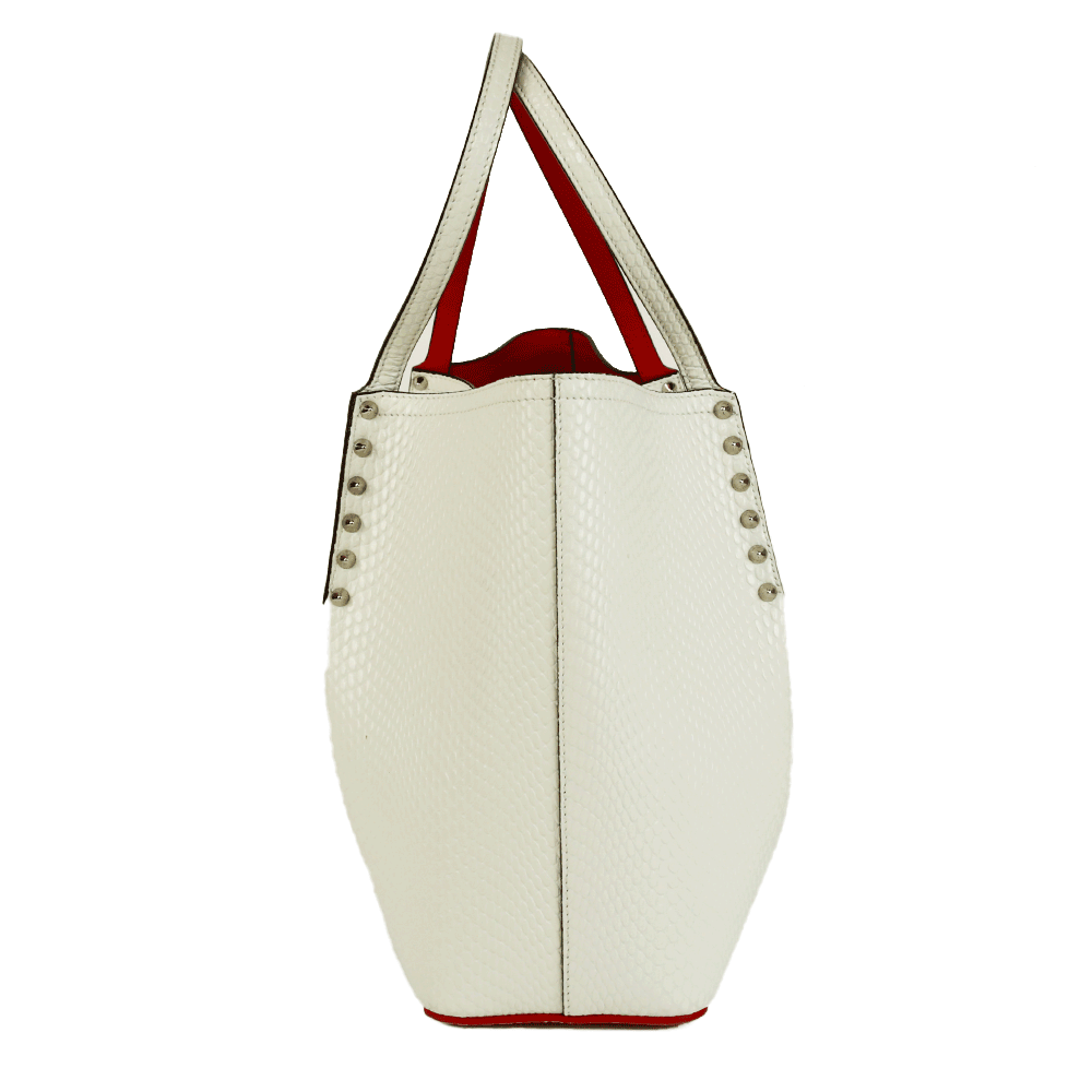 Christian Louboutin Cabarock Small Spiked Leather Tote