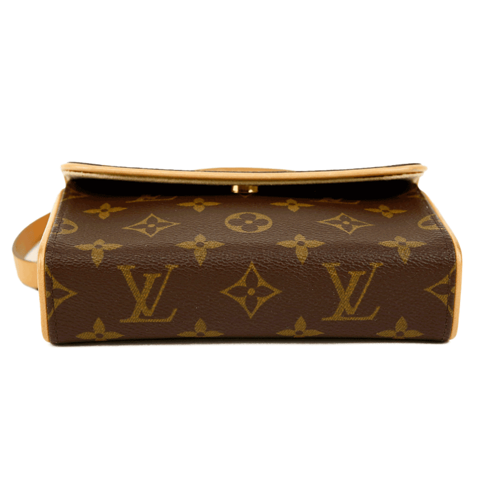 base view of Louis Vuitton Monogram Coated Canvas Pochette Florentine Belt Bag