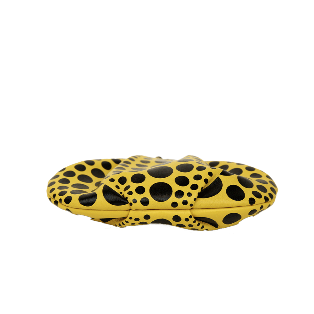 Yayoi Kusama Black & Yellow Pumpkin Coin Purse