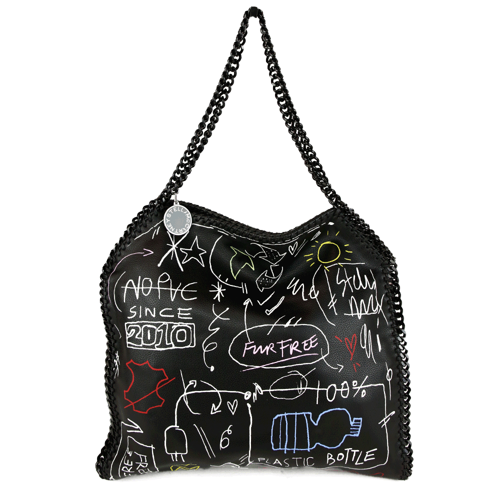 Stella McCartney Graffiti Print Falabella Tote