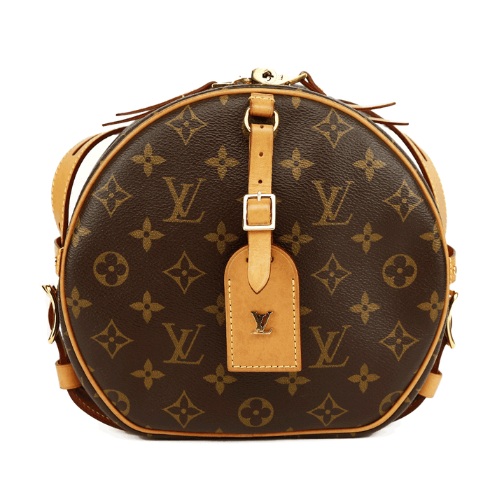 front view of Louis Vuitton Monogram Coated Canvas Boite Chapeau Souple MM