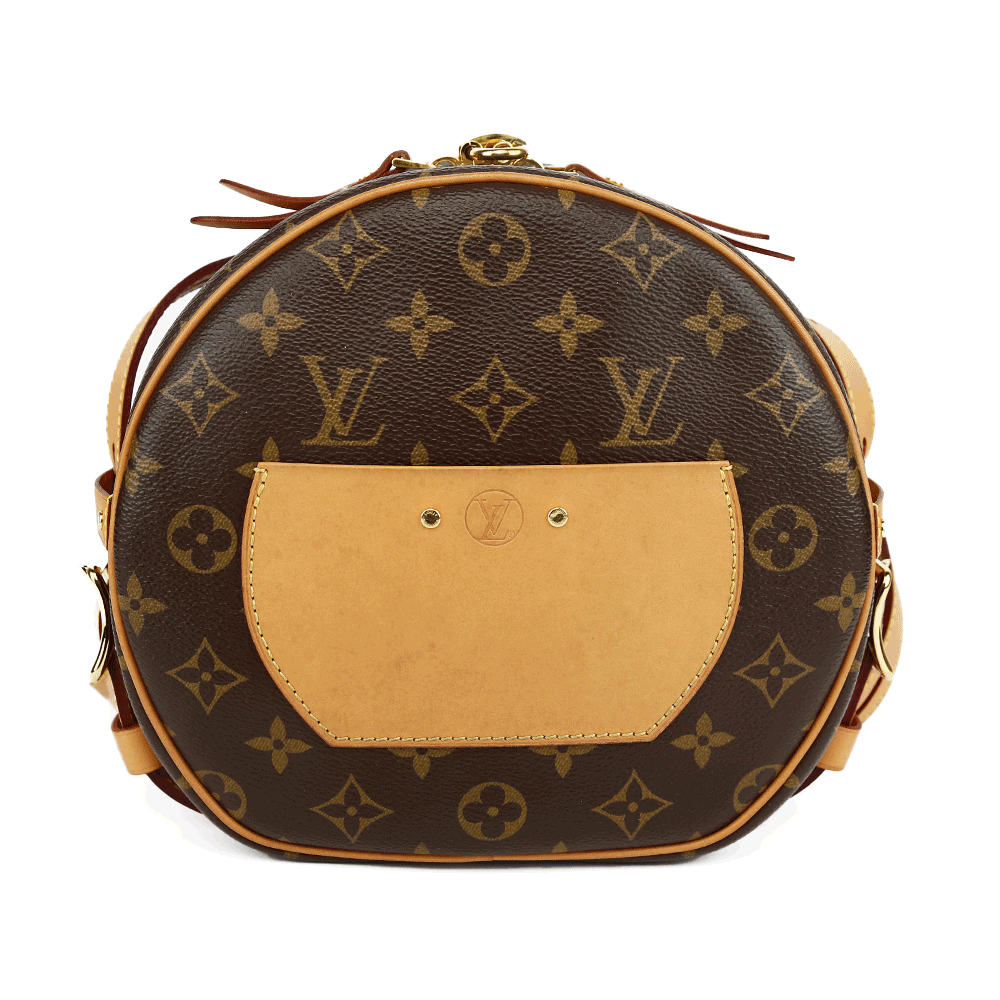 back view of Louis Vuitton Monogram Coated Canvas Boite Chapeau Souple MM