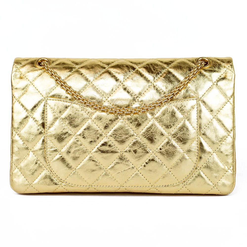 Chanel Gold Reissue 227 Double Flap Bag