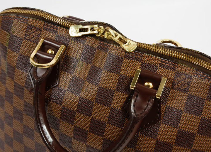 Louis Vuitton Damier Ebene Coated Canvas Alma MM