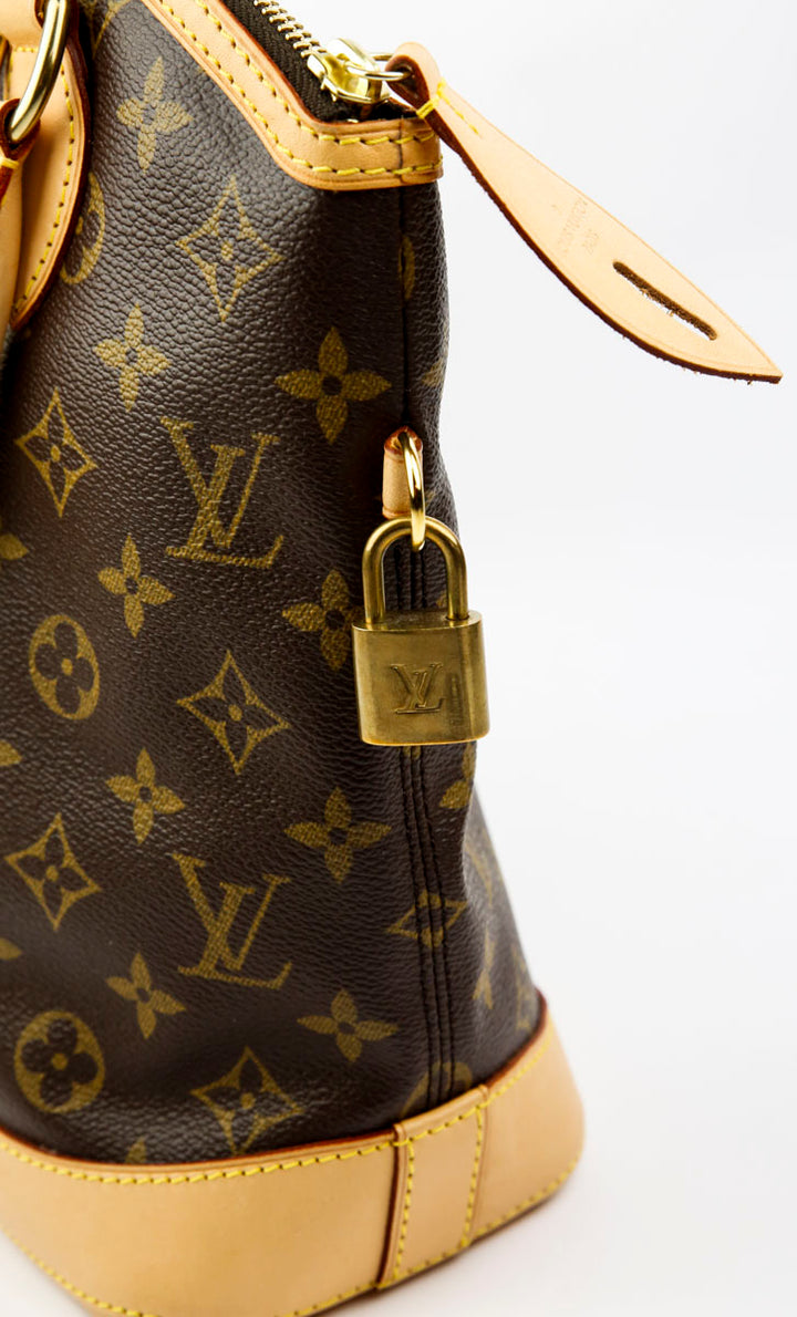 Louis Vuitton Monogram Coated Canvas Lockit Tote