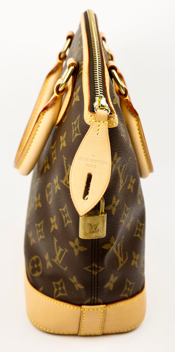 Louis Vuitton Monogram Coated Canvas Lockit Tote