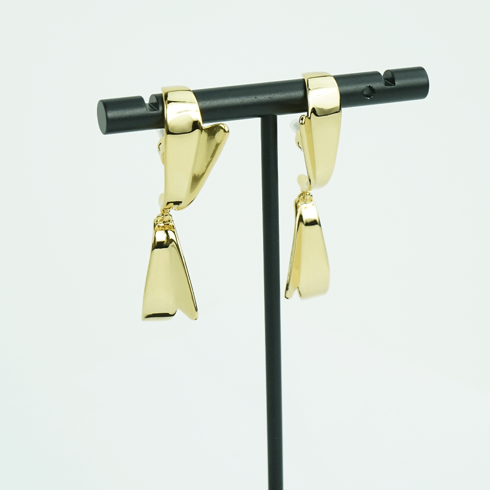 Jenny Bird Vantage Gold Plated Drop Earrings